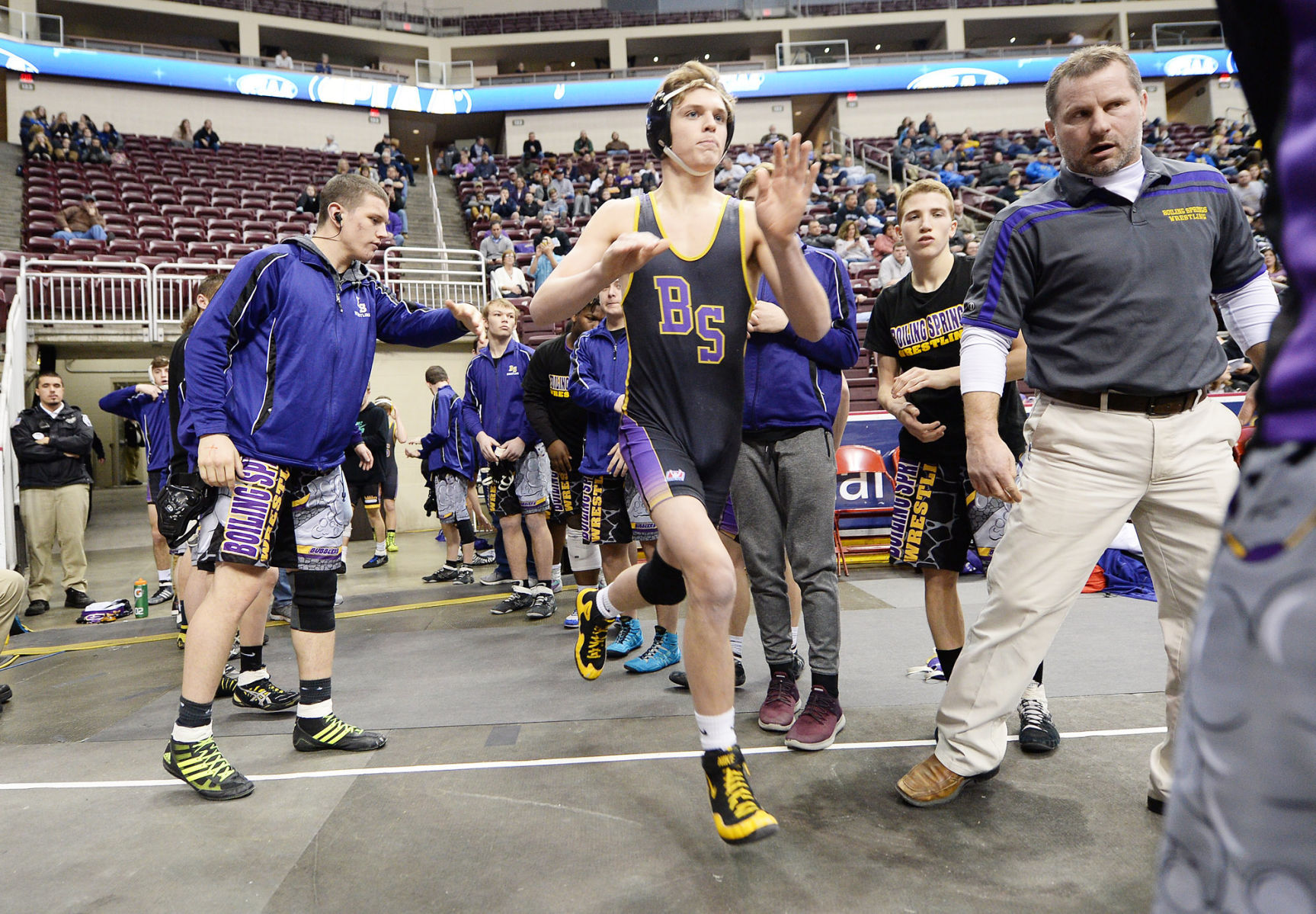 PIAA Team Wrestling: Boiling Springs vs Huntingdon